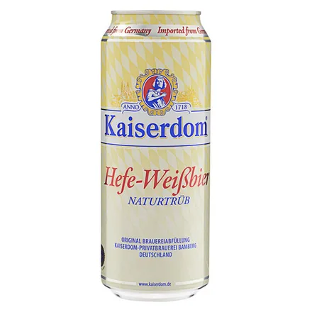 Cerveza Kaiserdom Hefe Weibbier Lata 250ml