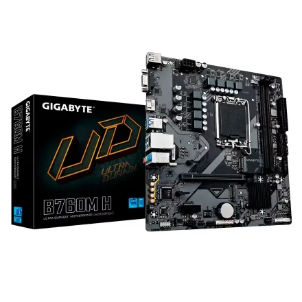 Placa Mae Gigabyte Ddr 5 Socket Lga 1700 Chipset B760 Express Atx