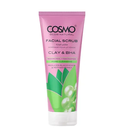 Cosmo Exfoliante Facial Glow Natural Clay Bha 120ml