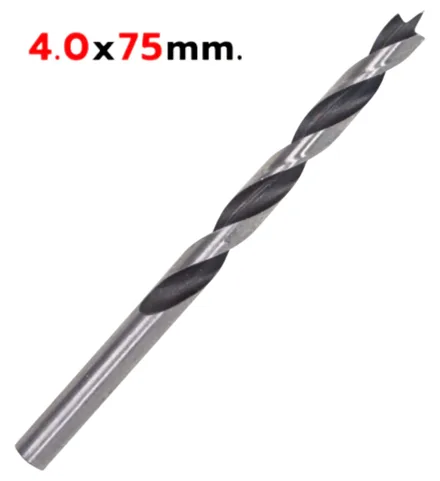 Maq Furadeira Taladro Broca Aco Madeira Cfa 75mm