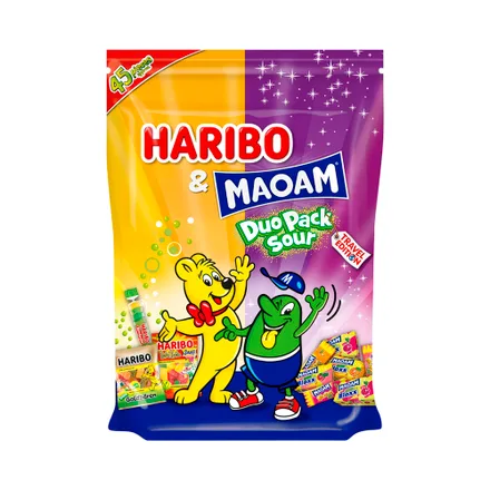 Gomita Haribo Moam Duopack Sour 653 Gr