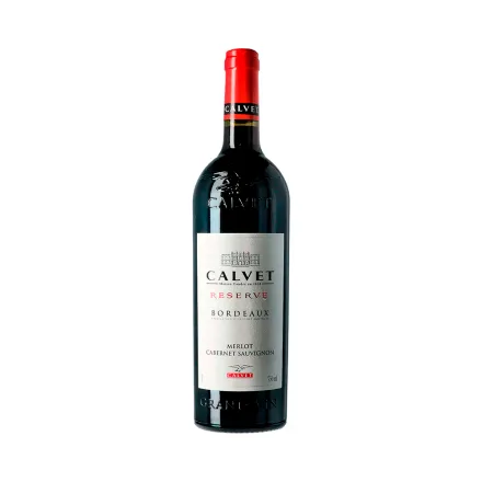 Vino Calvet Reserve Bordeaux Merlot Cabernet Sauvignon 750ml