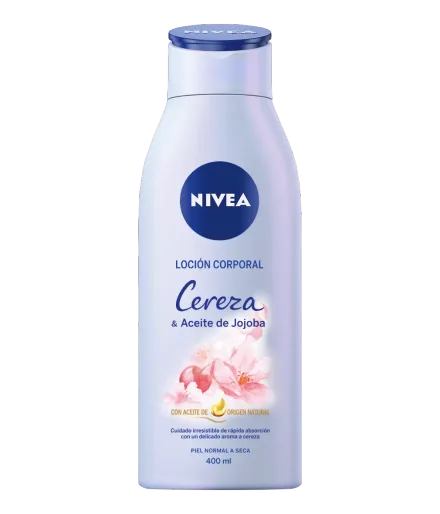 Nivea Locion Corporal Cereza Jojoba 400ml