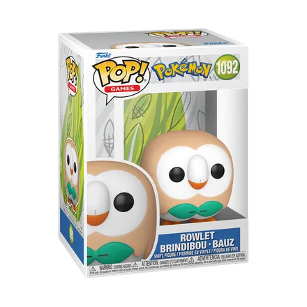 Funko Coleccionables Pop Pokemon S7 Rowlet 1092