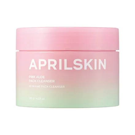 Limpiador Facial Aprilskin Aloe Pack Cleanser Agatres 120g