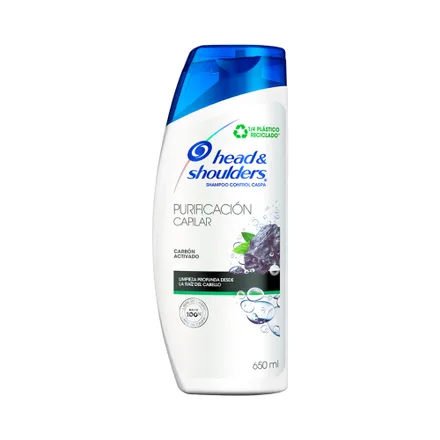 Shampoo Heads Shoulders Purificacion Capilar 650ml