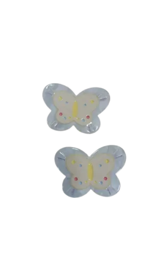 ORIGINAL HEBILLA K61467 MARIPOSA INFANTIL /COLORES VARIADOS