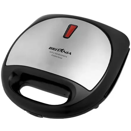 Sanduicheira Grill Crome Inox 750 Watts