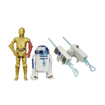 Boneco Hasbro Star Wars R2 D2 3PO Cm