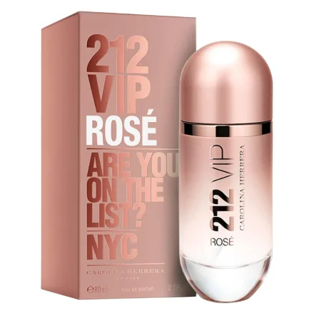 Perfume Carolina Herrera 212 Vip Rose Eau Parfum Feminino 80ml