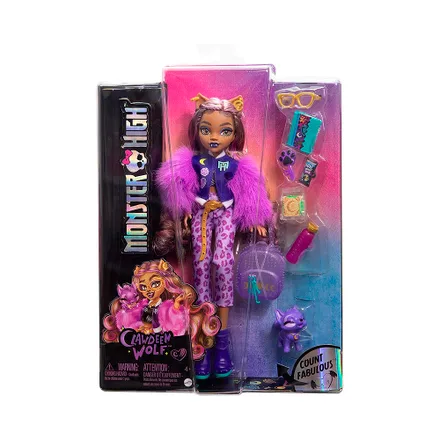 Muneca Mattel Monster High Clawdeen Wolf Hrp 65