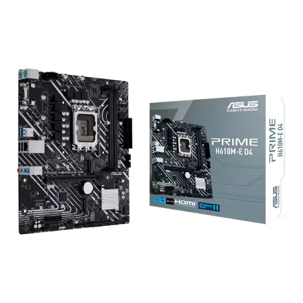 Placa Mae Prime D4 Ddr 4 Socket Lga 1700 Chipset H610 Atx