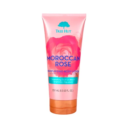 Locion Corporal Tree Hut Moroccan Rose Moisturizing 251ml