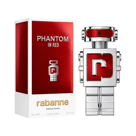 Paco Rabanne Perfume Phantom In Red Parfum Elixir 150ml