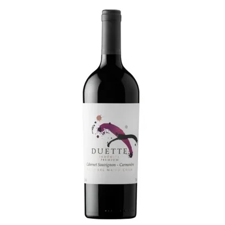 Vino Chileno Tinto Indomita Duette Cabernet Sauvignon Carmenere 750ml