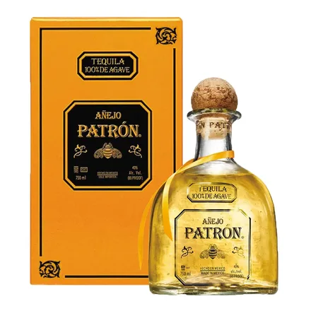 Tequila Patron Anejo Con Caja 750ml