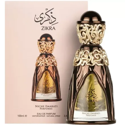 Lattafa Perfume Zikra Niche Emarati Unisex Eau Parfum 100ml