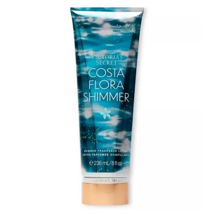 Body Lotion Victoria Secret Costa Flora Shimmer Feminino 236ml