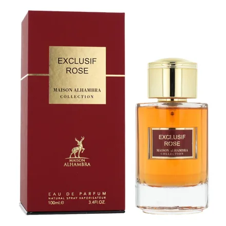 Perfume Maison Alhambra Exclusif Rose Eau Parfum Feminino 100ml