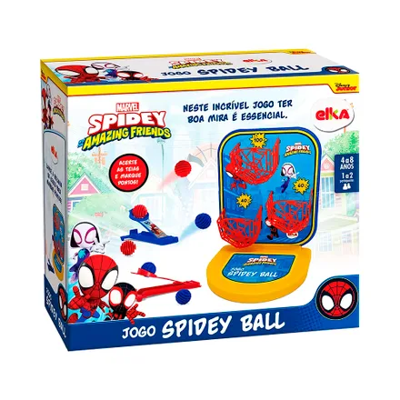 Juego Mesa Elka Marvel Spidey His Amazing Friends Ball 1218