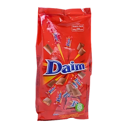 Chocolate Daim Mini Milk Caramel 280g