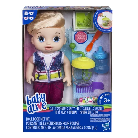 BRINQUEDO BONECA BABY ALIVE PAPINHA DIVERTIDA E0635