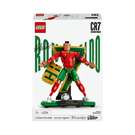 Juguete Construccion Lego Cristiano Ronaldo Soccer Legend 854 Piezas