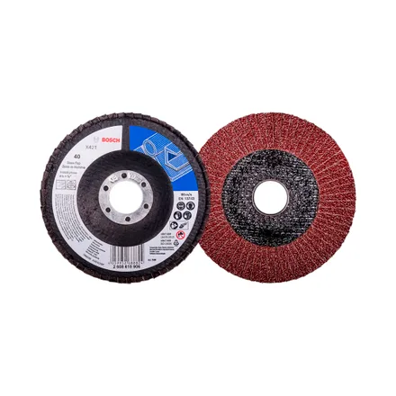 Discos Flap Bosch 906 000 X421 Oxido Aluminio Cm