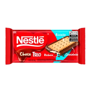 Barra Chocolate Nestle Trio Ao Leite 90g
