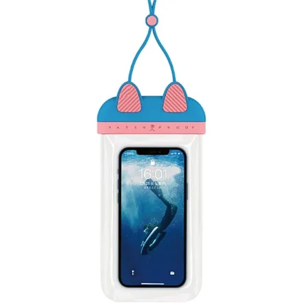 Porta Celular WiWU Kitty Waterprof - Blue