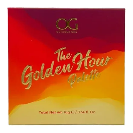 Og Paleta Sombras Golden Hour 16 Colores