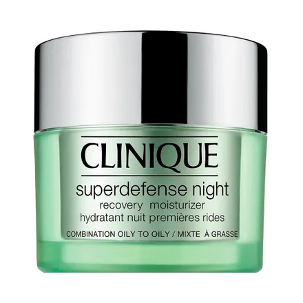 Crema Facial Clinique Superdefense Night Recovery Combination Oily To 50ml