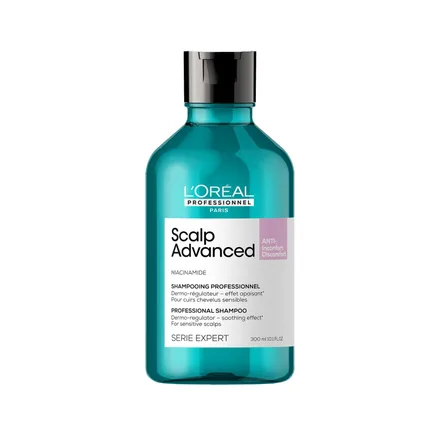 Oreal Scalp Advanced Soothing Shampoo Rose 300ml