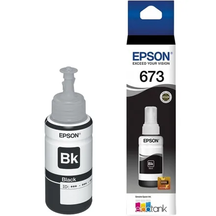 Frasco Tinta L800 L810 L850 Preto 70ml