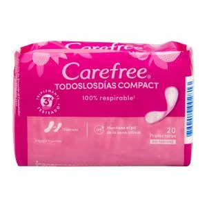Protetor Diario Carefree Compact 20