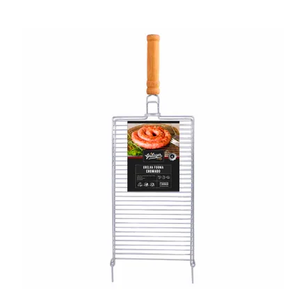 Parrilla Doble Grilazer Forma Cromado Grille 30