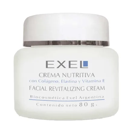Crema Nutritiva Exel Facial Revitalizing 80ml