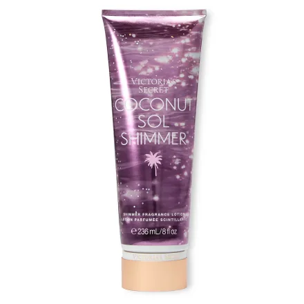 Body Lotion Victoria Secret Coconut Sol Shimmer Feminino 236ml