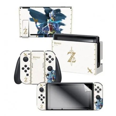 Adesivo Nintendo Switch Zelda Revali 3 Adesivos