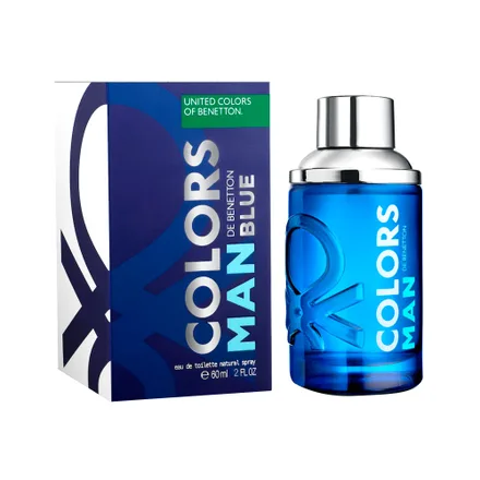 Perfume Benetton Colors Man Blue Eau Toilette 60ml
