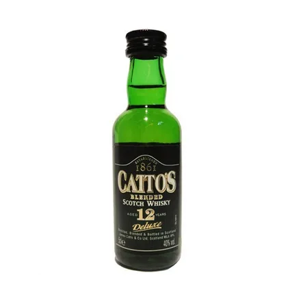 Whisky Cattos 8 Anos 50ml