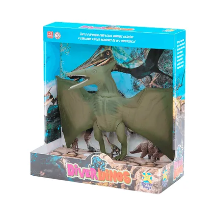 Figura Dinosaurio Divertoys Diver Dinos Pterossauro 8196