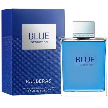 Perfume Masculino Antonio Banderas Blue Seduction Edt 200ml