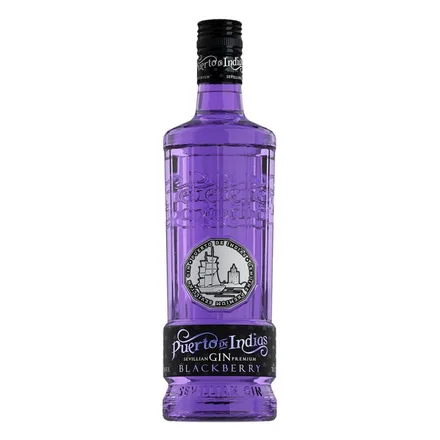 Gin Puerto Indias Blackberry 700ml