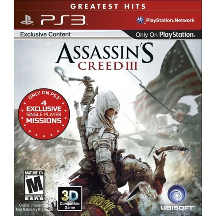 Jogo PS3 Assasin Creed Iii