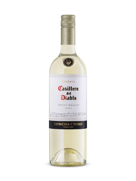 Vino Chileno Blanco Concha Toro Reserva Casillero Del Diablo Pinot Grigio 750ml