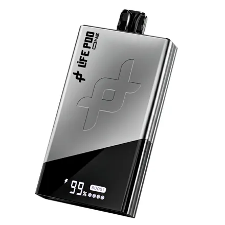 Vaper Desechable Life Pod The Chosen One Silver 40000 Puffs - Grape Ice