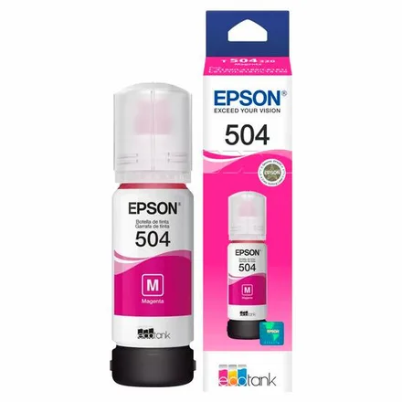 Garrafa Tinta Ecotank T504 220 Magenta 70ml