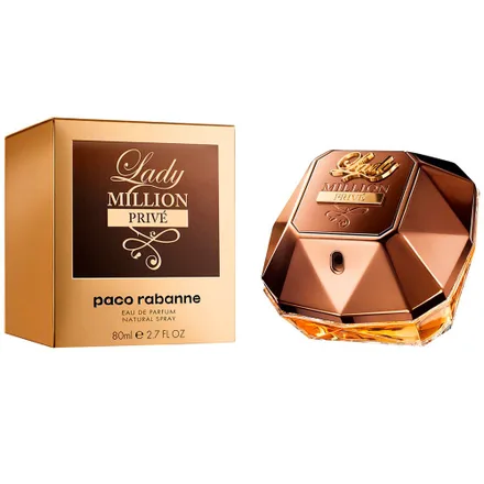 Perfume Paco Rabanne Lady Million Prive Eau Parfum Feminino 80ml