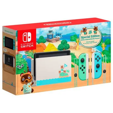 CONSOLE NINTENDO SWITCH ANIMAL CROSSING SPECIAL EDITION